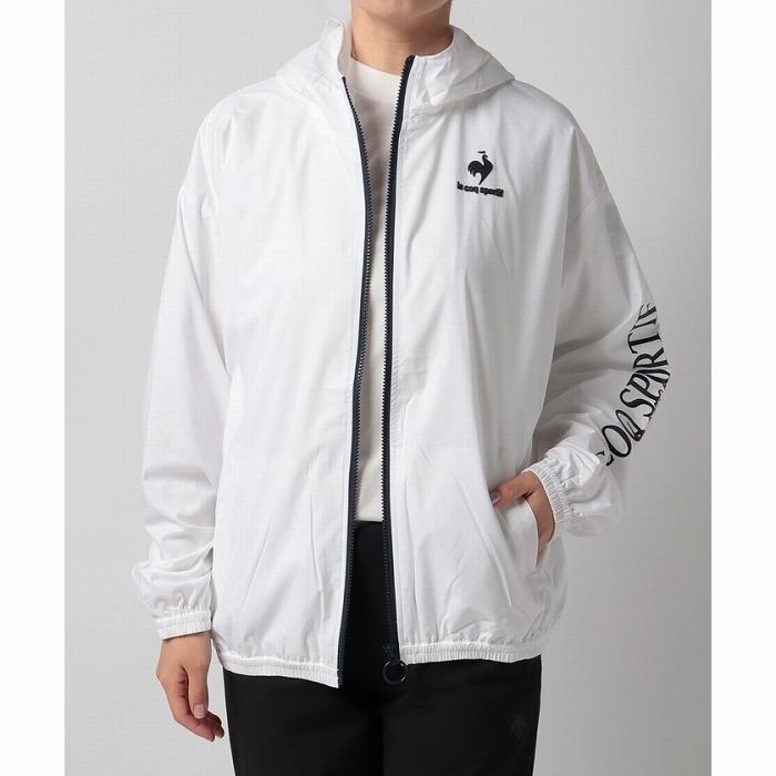 Áo khoác gió le coq sportif nữ - QMWUJF31-WH