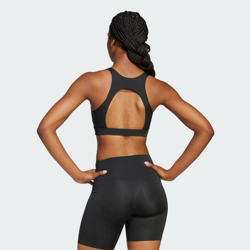 Áo bra tập luyện adidas HIIT Medium Support Powerimpact Nữ - JI9964