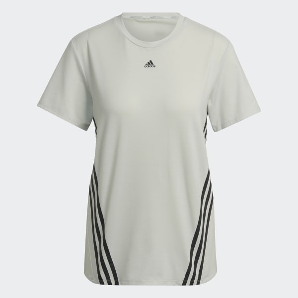 Áo thun tập luyện nữ adidas 3 sọc - HK6976