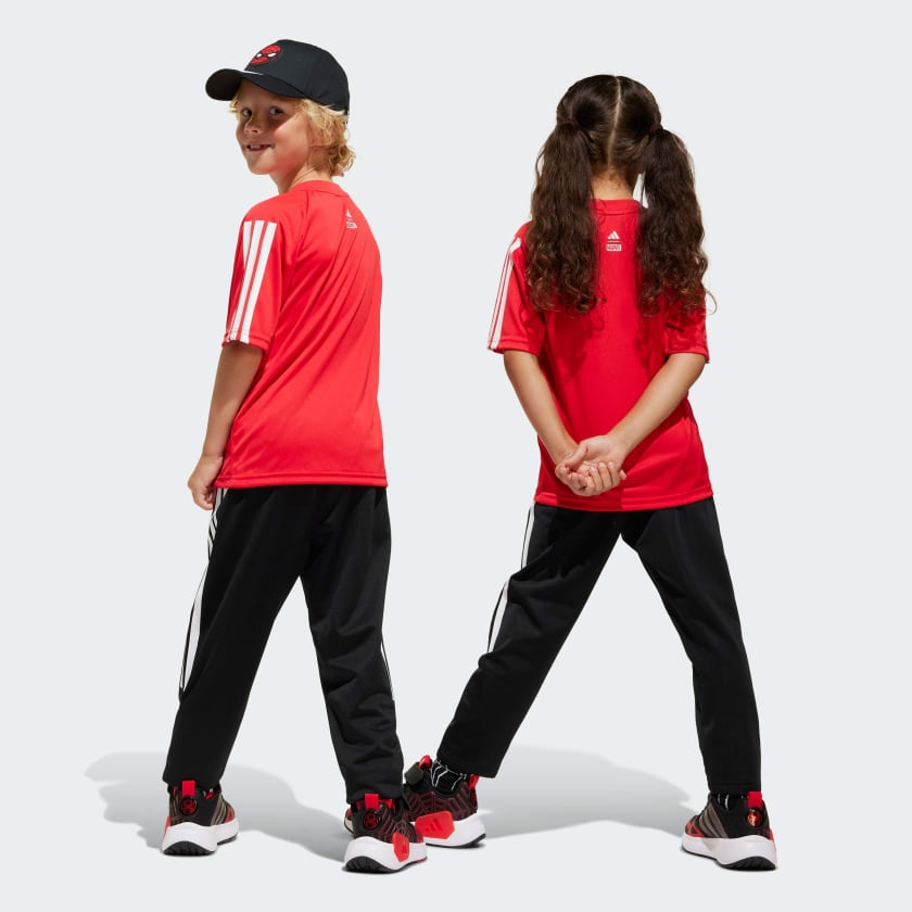 Áo T-shirt trẻ em adidas Marvel Spider-Man Unisex - JF3654