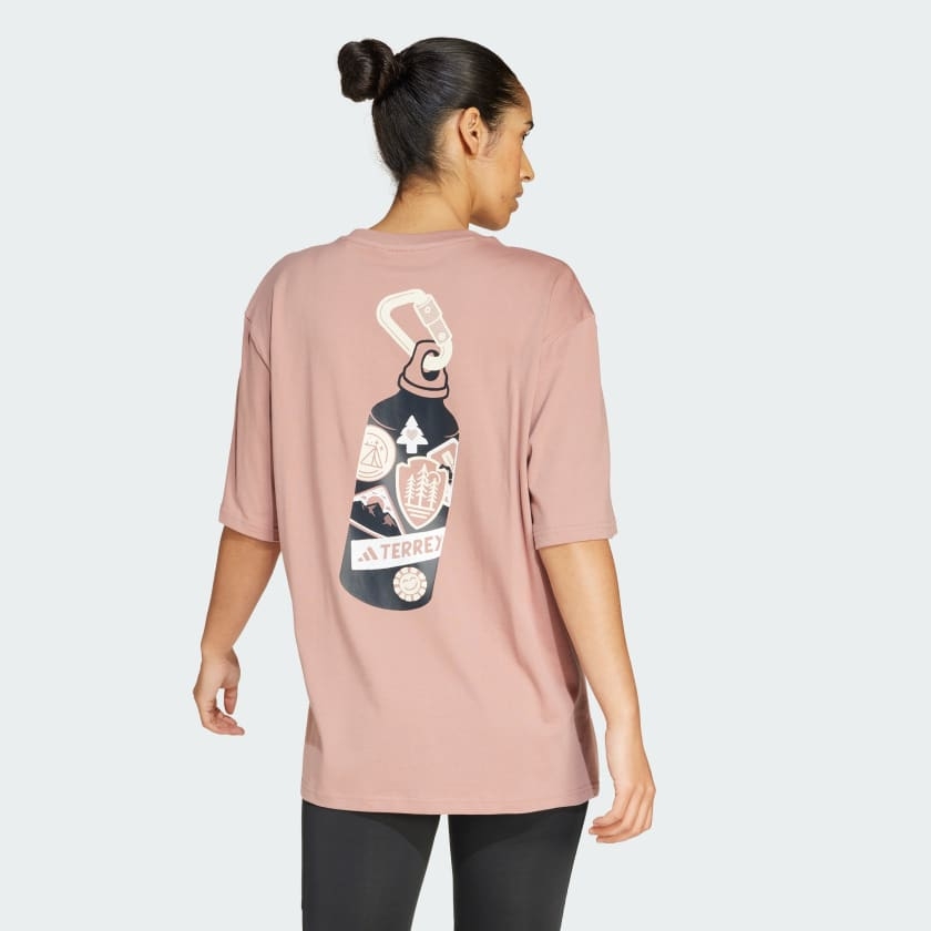 Áo T-shirt adidas Terrex Back Graphic Nữ - JI9158