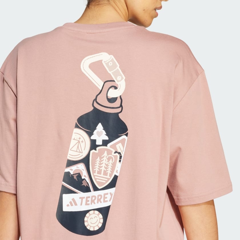 Áo T-shirt adidas Terrex Back Graphic Nữ - JI9158