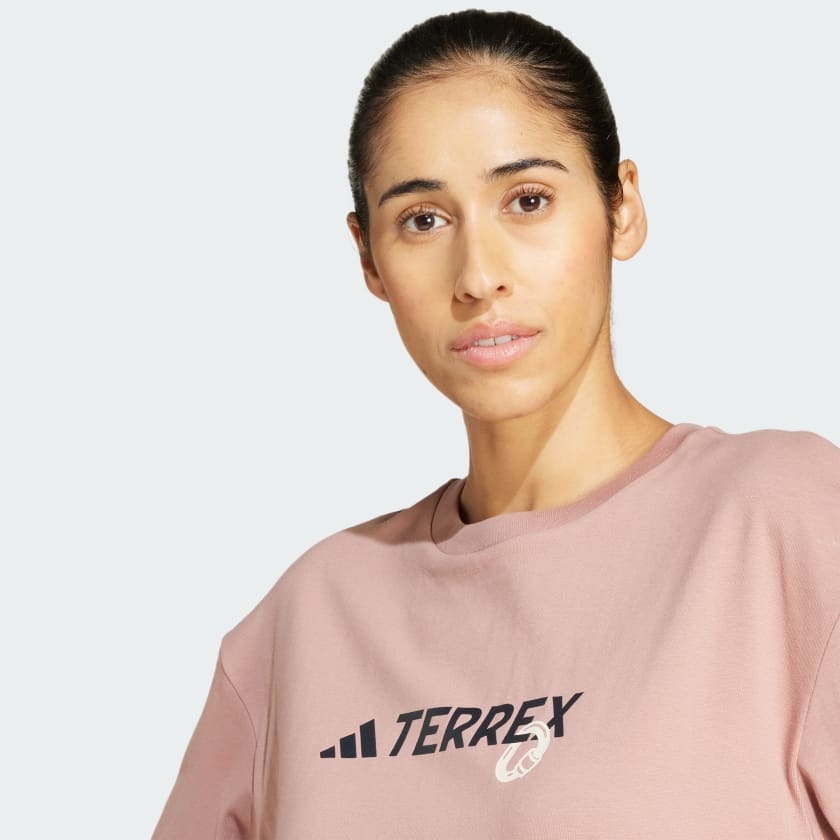 Áo T-shirt adidas Terrex Back Graphic Nữ - JI9158