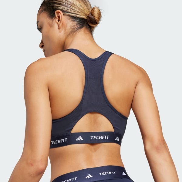 Áo bra tập luyện adidas Medium Support Techfit - IY9439