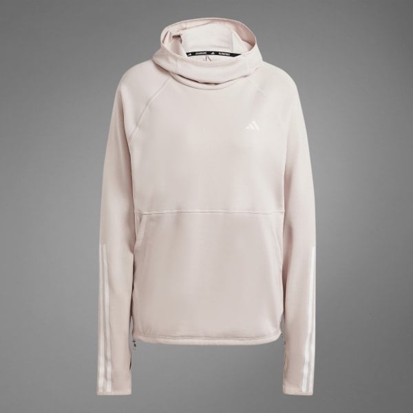 Áo hoodie Nữ chạy bộ adidas 3 Sọc Own The Run - IQ3852