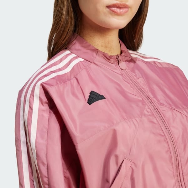 Áo khoác gió Nữ adidas Track Jacket Dệt 3 Sọc Tiro - JJ4663