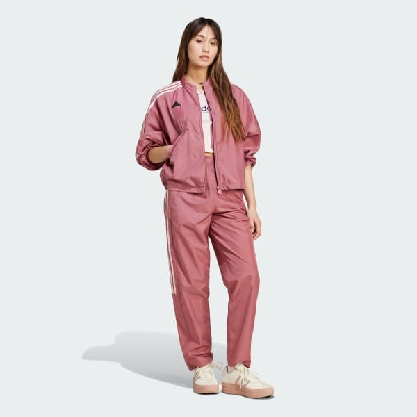 Áo khoác gió Nữ adidas Track Jacket Dệt 3 Sọc Tiro - JJ4663