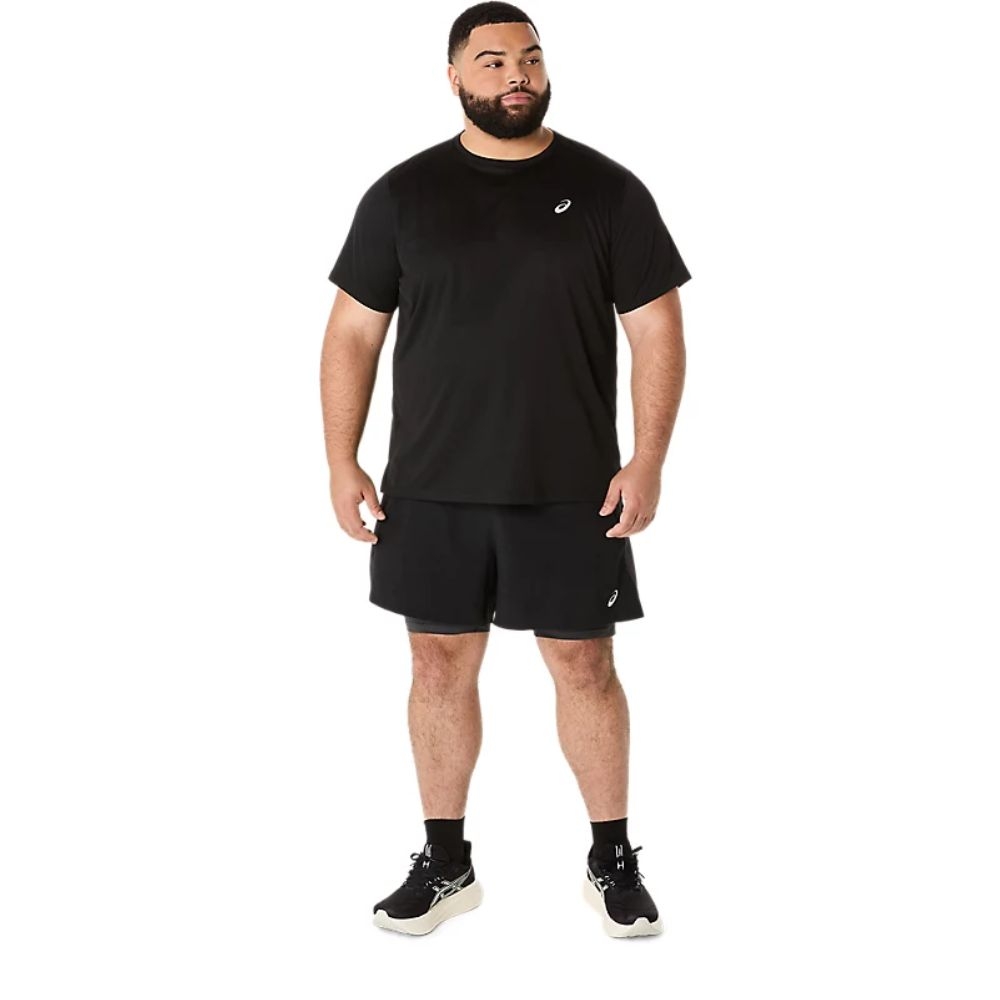 Quần short chạy bộ ASICS ROAD 2N1 5IN SHORT Nam - 2011D245.001