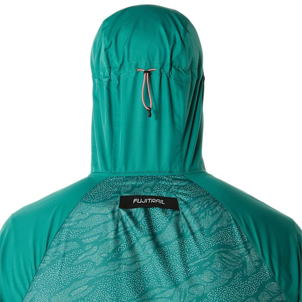 Áo gió chạy trail ASICS FUJITRAIL PACKABLE WINDBREAKER Nam - 2011C991.300