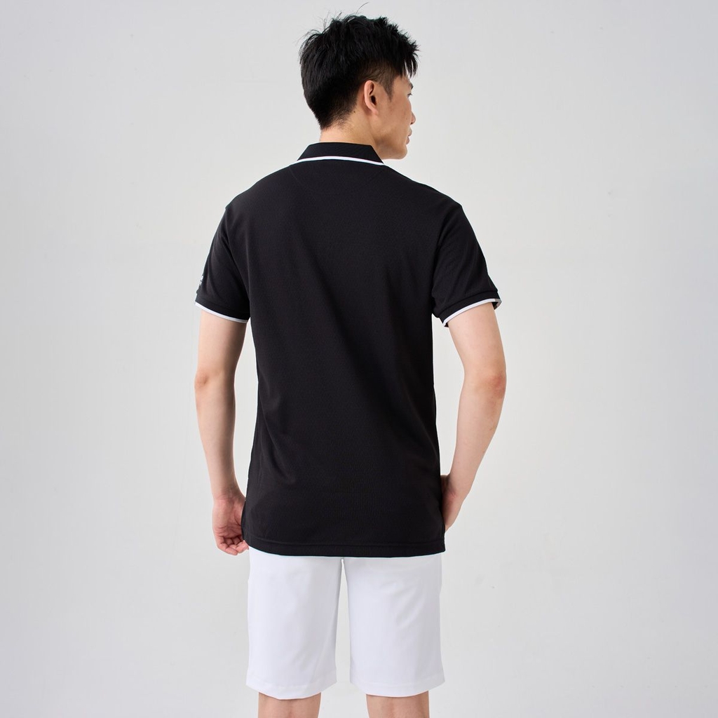 Áo Polo le coq golf Nam QGMXJA04V-BK00