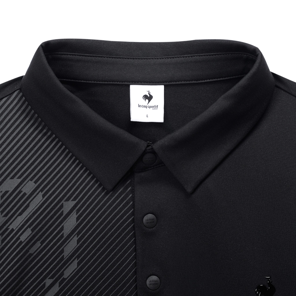 Áo dài tay có cổ le coq golf Nam GP321MTL93-BLCK