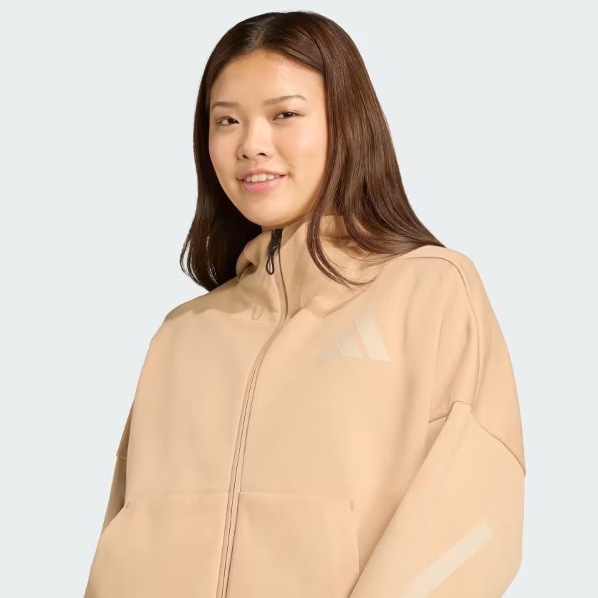 Áo hoodie adidas Z.N.E. khoá kéo Nữ - JY5970