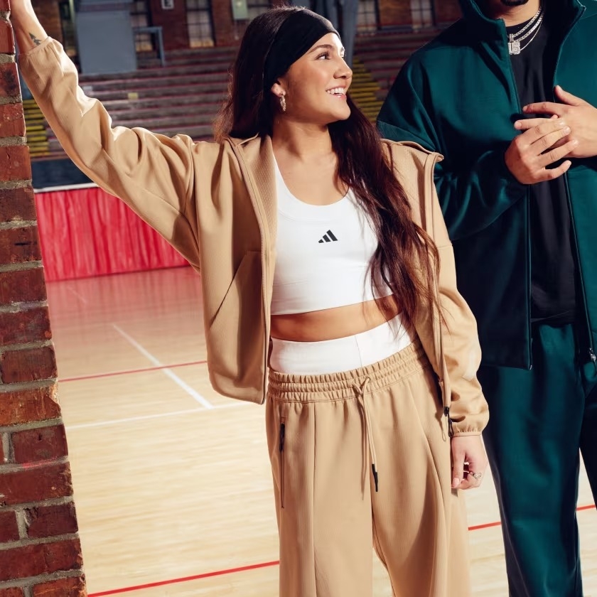 Áo hoodie adidas Z.N.E. khoá kéo Nữ - JY5970