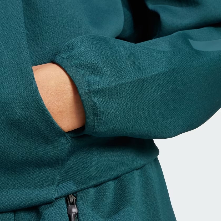 Áo hoodie adidas Z.N.E. khoá kéo Nữ - JW5321