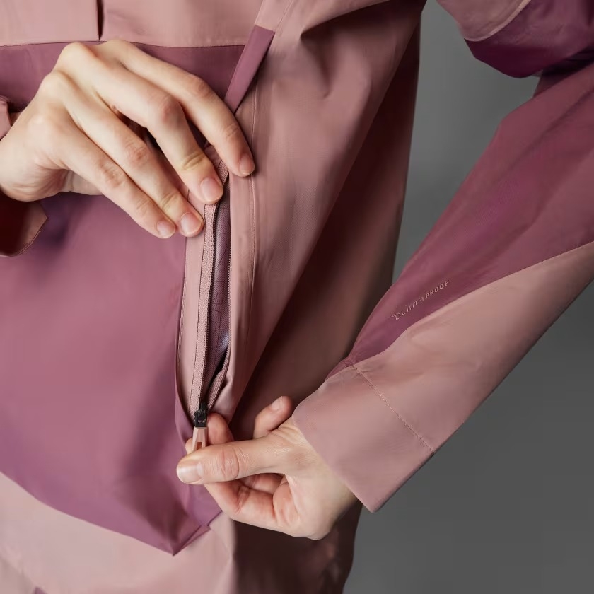 Áo gió leo núi adidas Terrex Xploric 2.5L Climaproof Nữ - JD8370