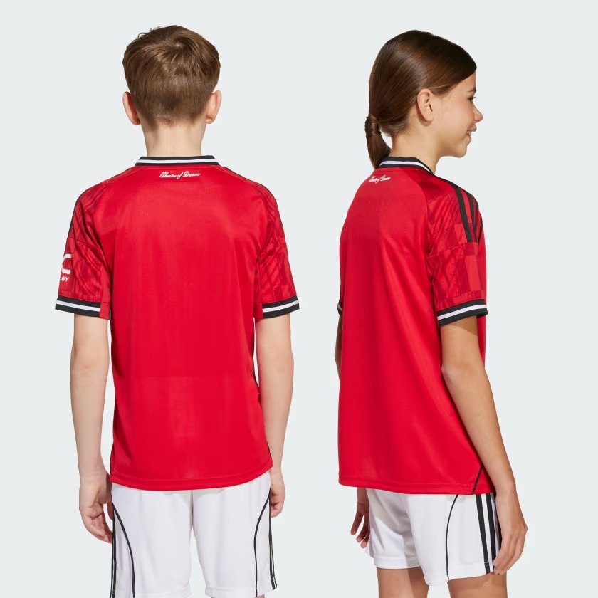 Áo jersey trẻ em bóng đá adidas sân nhà Manchester United 25/26 Unisex - JP3013
