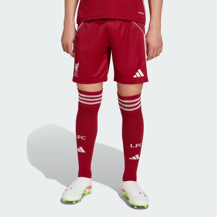 Quần short bóng đá trẻ em adidas sân nhà Liverpool FC 25/26 Unisex - JV6441