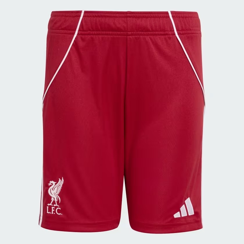 Quần short bóng đá trẻ em adidas sân nhà Liverpool FC 25/26 Unisex - JV6441