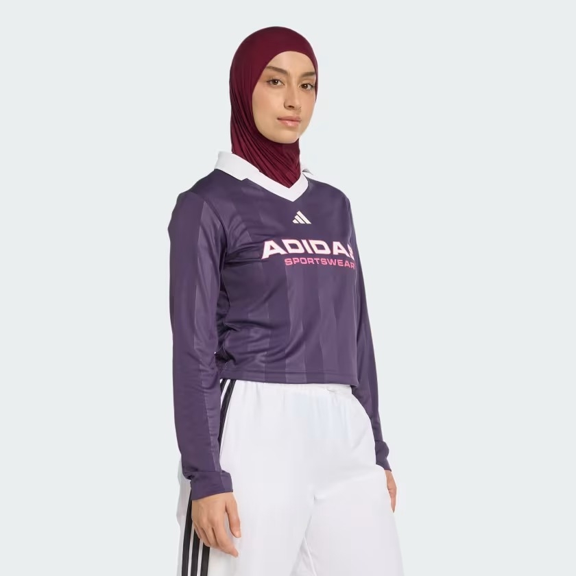 Áo Polo dài tay adidas Tiro Nữ - JN2751