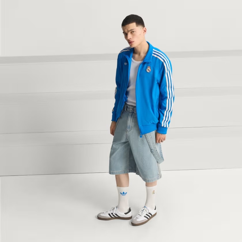 Áo khoác nỉ adidas Real Madrid Terrace Icons Nam - JN3058