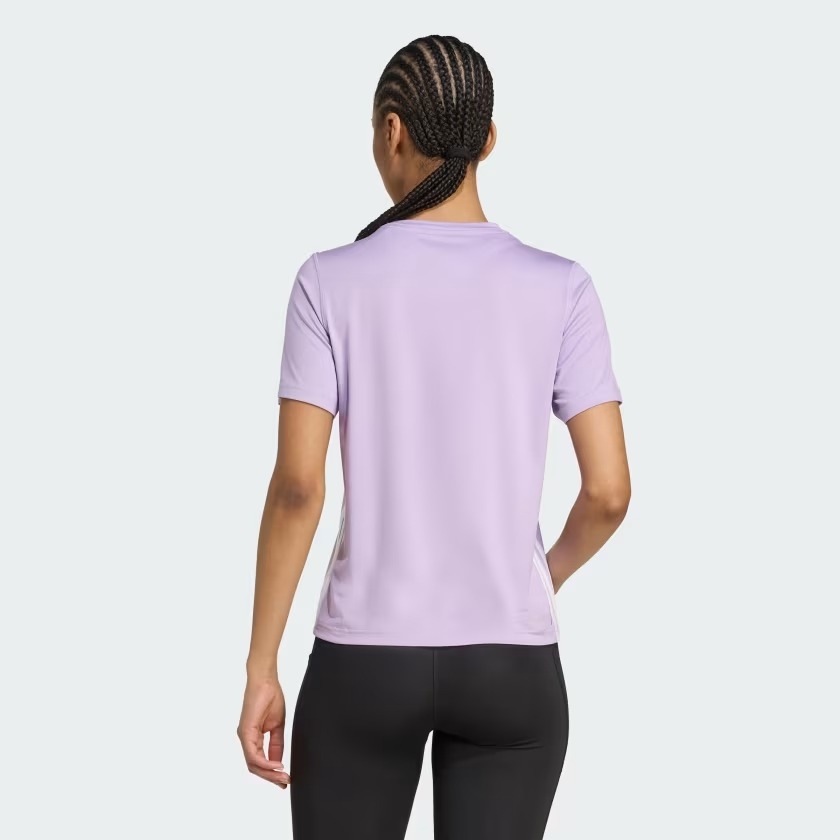 Áo T-shirt tập luyện adidas Essentials 3 sọc Nữ - JY2137