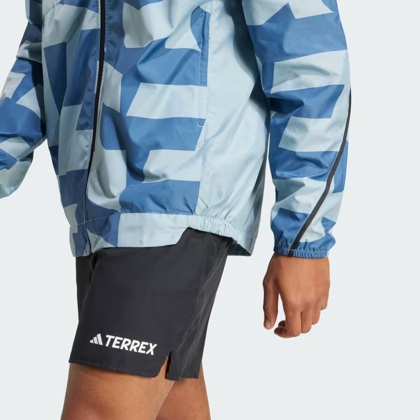 Áo khoác gió chạy trail adidas Multi Terrex Nam - JD8430