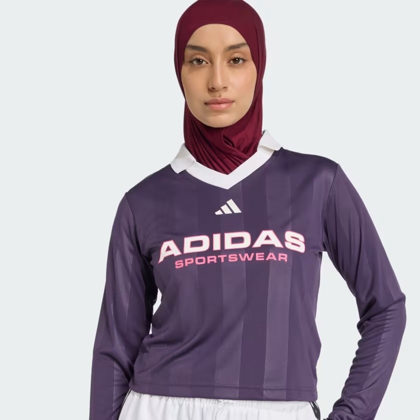 Áo Polo dài tay adidas Tiro Nữ - JN2751