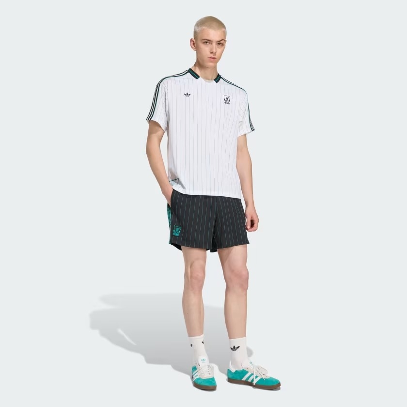 Quần short bóng đá adidas Liverpool FC Terrace Icons Nam - JW8005