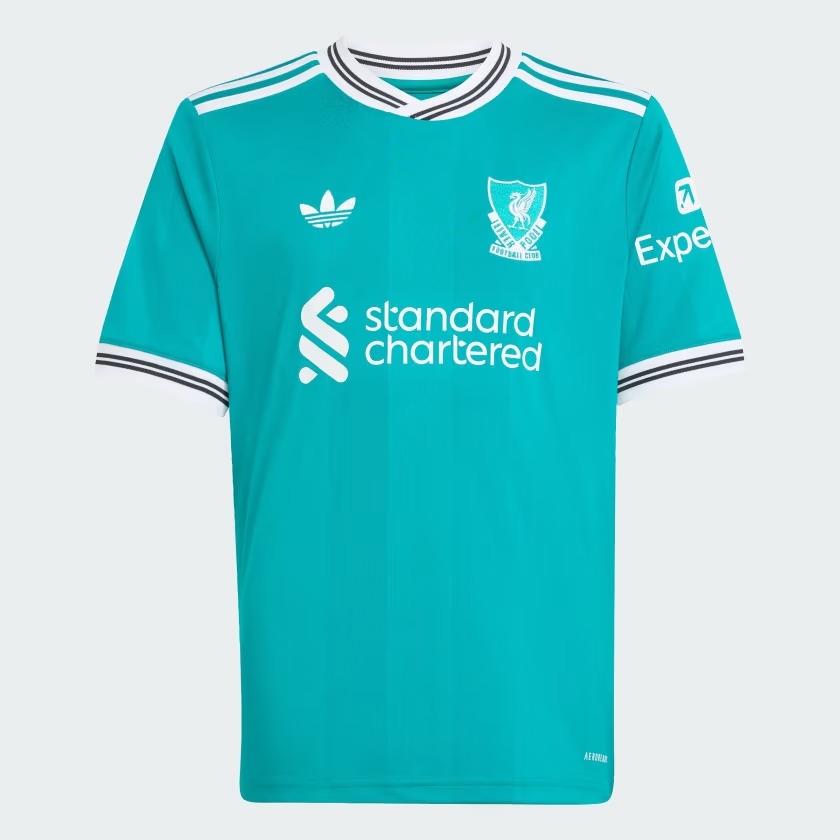 Áo jersey bóng đá trẻ em adidas Thứ Ba Liverpool FC 25/26 Unisex - JV6468