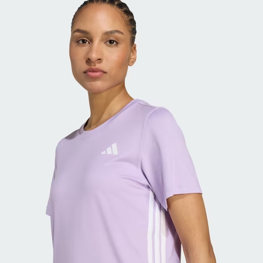 Áo T-shirt tập luyện adidas Essentials 3 sọc Nữ - JY2137
