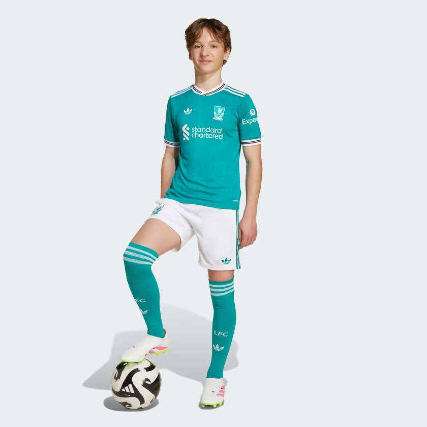 Áo jersey bóng đá trẻ em adidas Thứ Ba Liverpool FC 25/26 Unisex - JV6468
