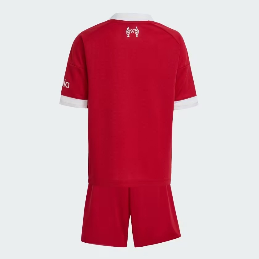 Bộ quần áo bóng đá trẻ em adidas Sân nhà Liverpool FC 25/26 Unisex - JV6442