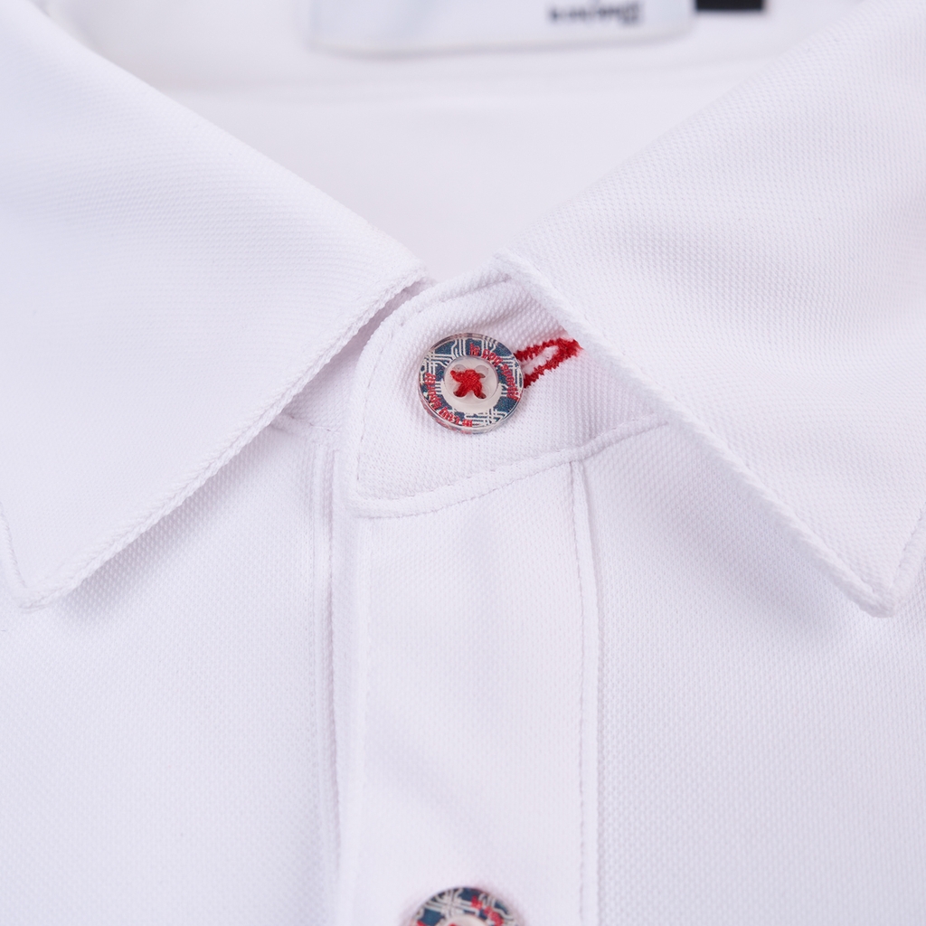 Áo dài tay có cổ le coq golf Nam LG5SLS00MV-WH00