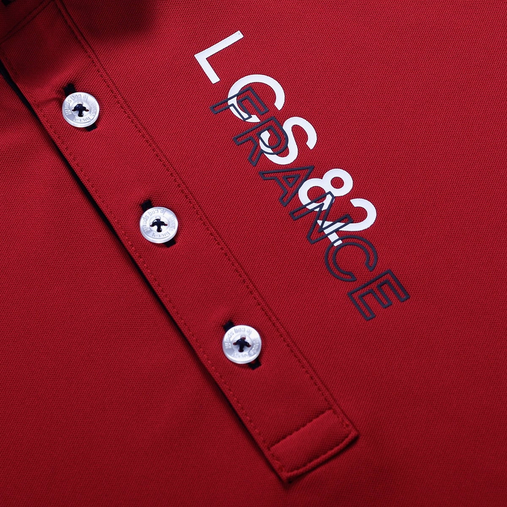 Áo Polo le coq golf Nam LG4FHS07MV-RD00