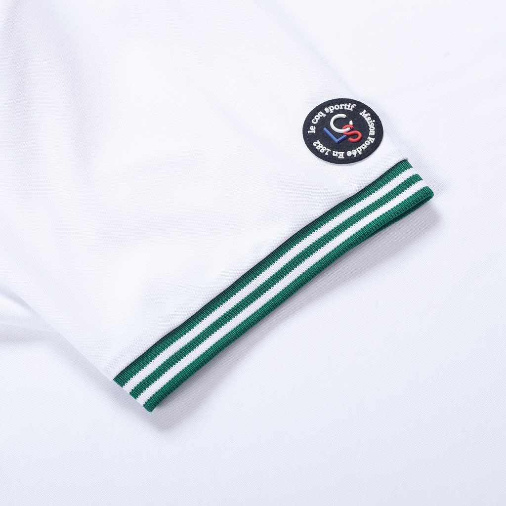 Áo Polo le coq golf Nam LG4FHS08MV-WH00