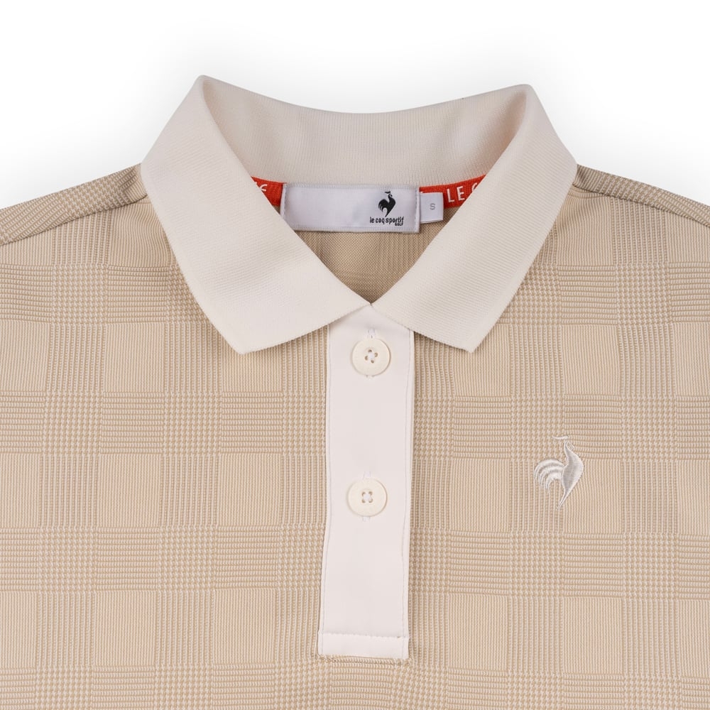 Áo dài tay có cổ le coq golf Nữ LG4FLS03LV-BG00