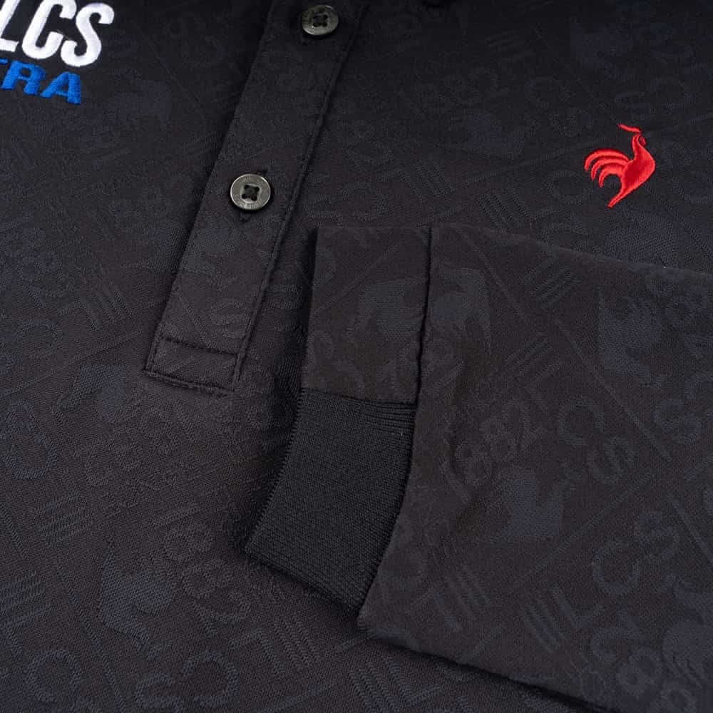 Áo dài tay có cổ le coq golf Nam LG4FLS03MV-BK00