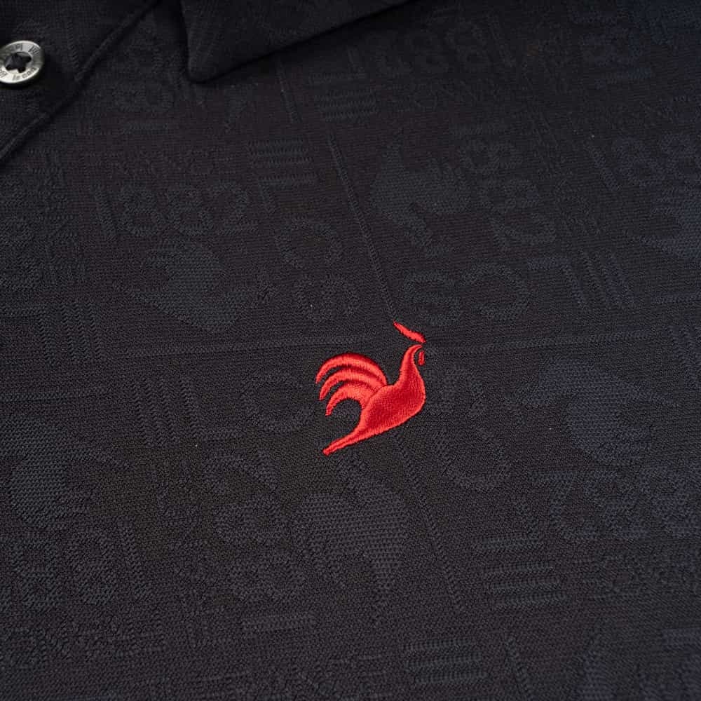 Áo dài tay có cổ le coq golf Nam LG4FLS03MV-BK00