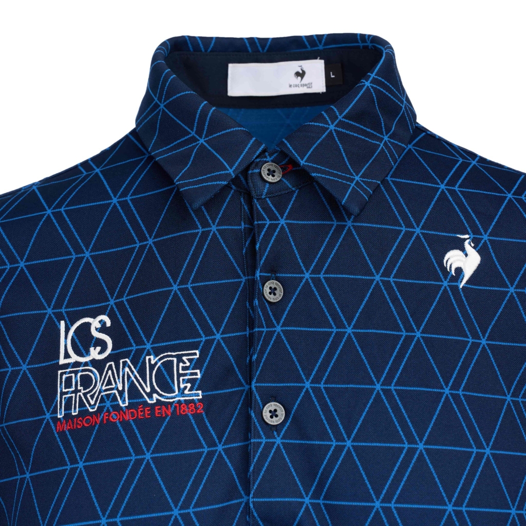 Áo Polo 2 trong 1 le coq golf Nam LG5FTZ00MV-NV00