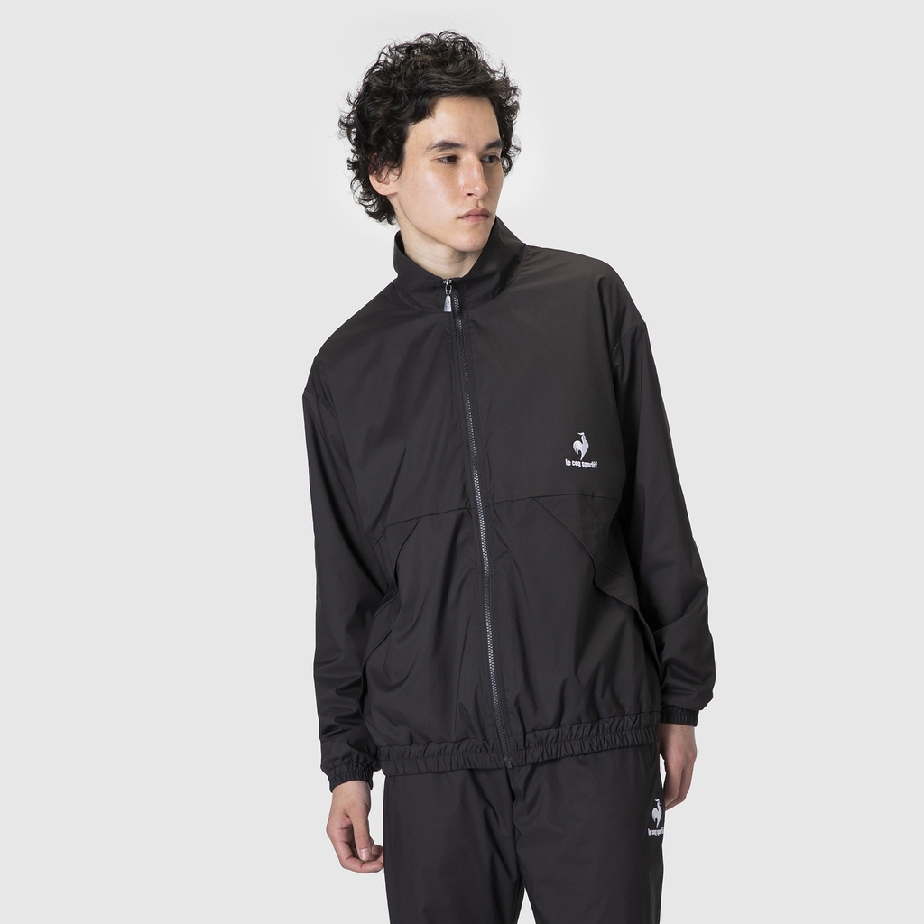 Áo khoác gió le coq sportif nam - QMMSJF30-BLK