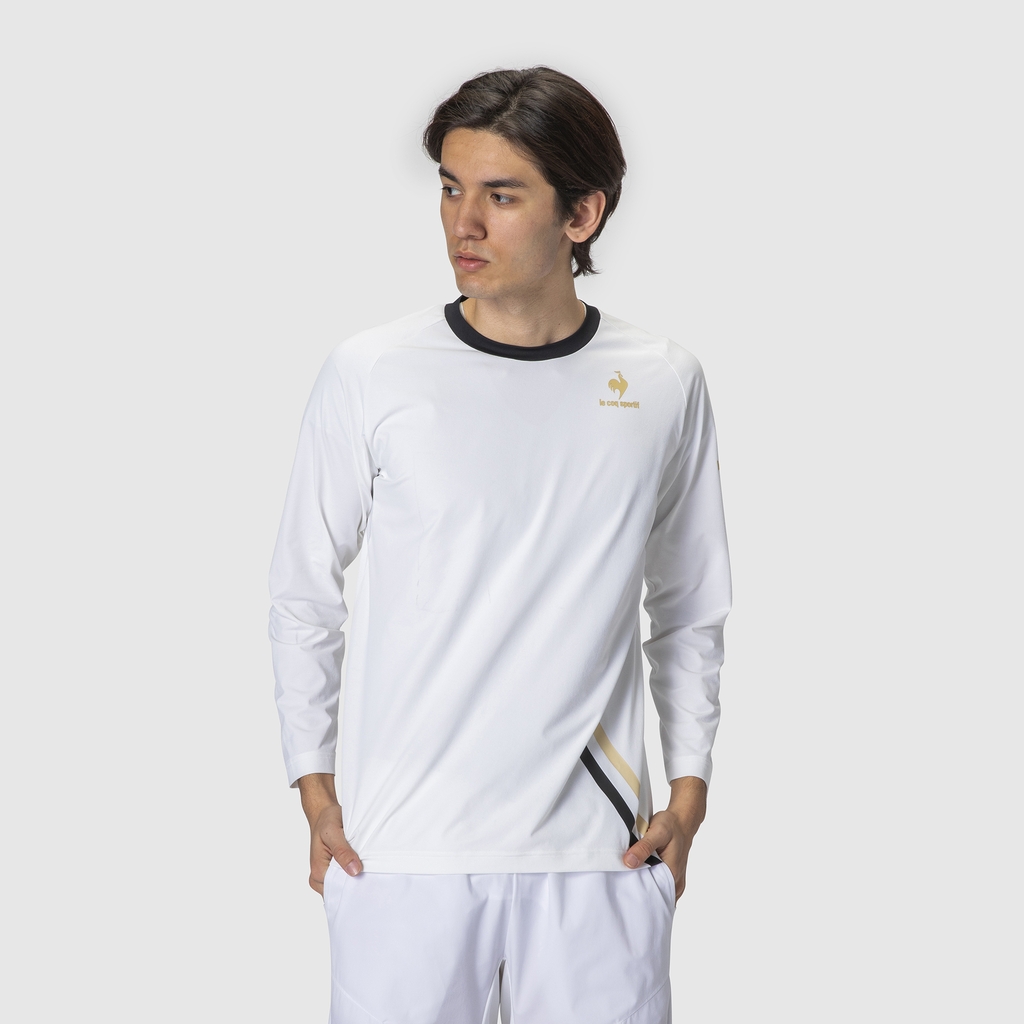 Áo T-Shirt le coq sportif nam - QTMSJB00-WHT