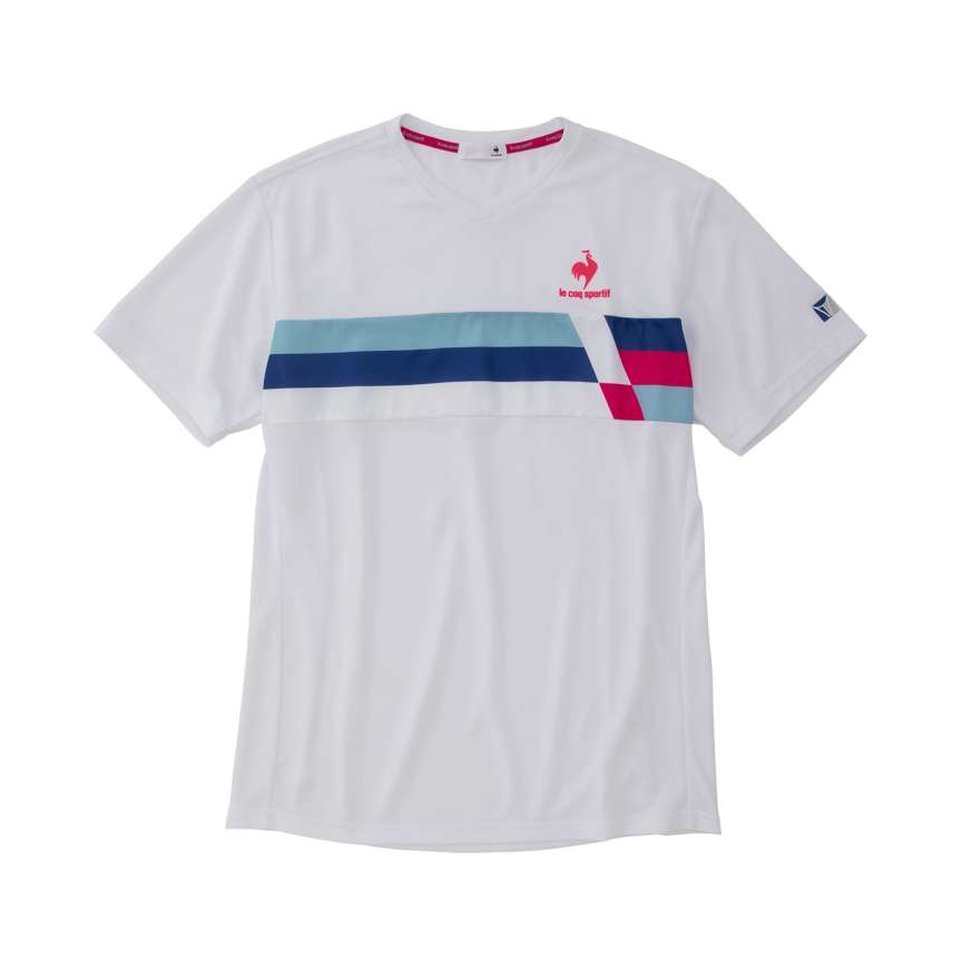 Áo T-Shirt le coq sportif nam - QTMTJA00-WHT