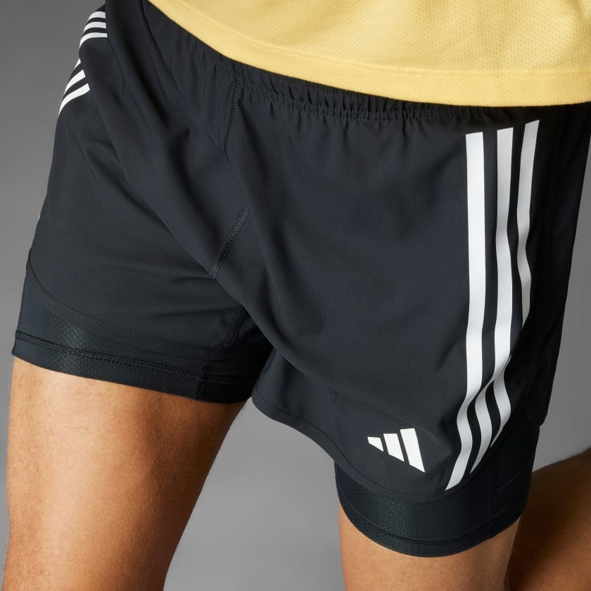 Quần short chạy bộ 2 trong 1 adidas Nam - IQ3808