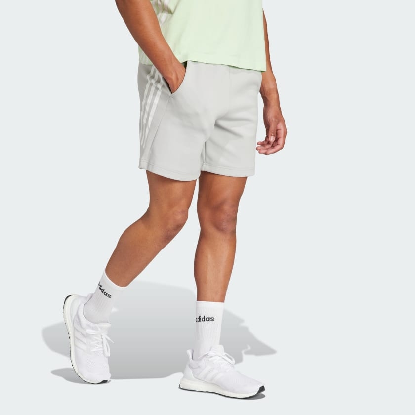 Quần short tập luyện 3 sọc future icons adidas Nam - IR9165