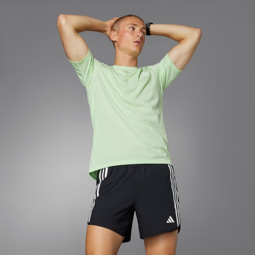 Quần short chạy bộ 3 sọc adidas Nam - IQ3814