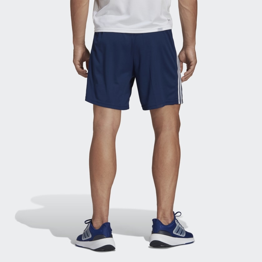 Quần short tập luyện adidas pique 3 sọc essentials Nam - IB8112