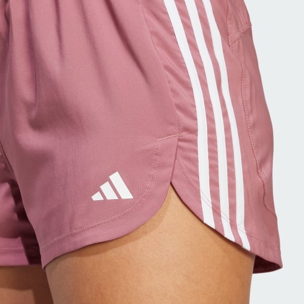 Quần short tập luyện adidas Pacer cạp cao Nữ - IX1068