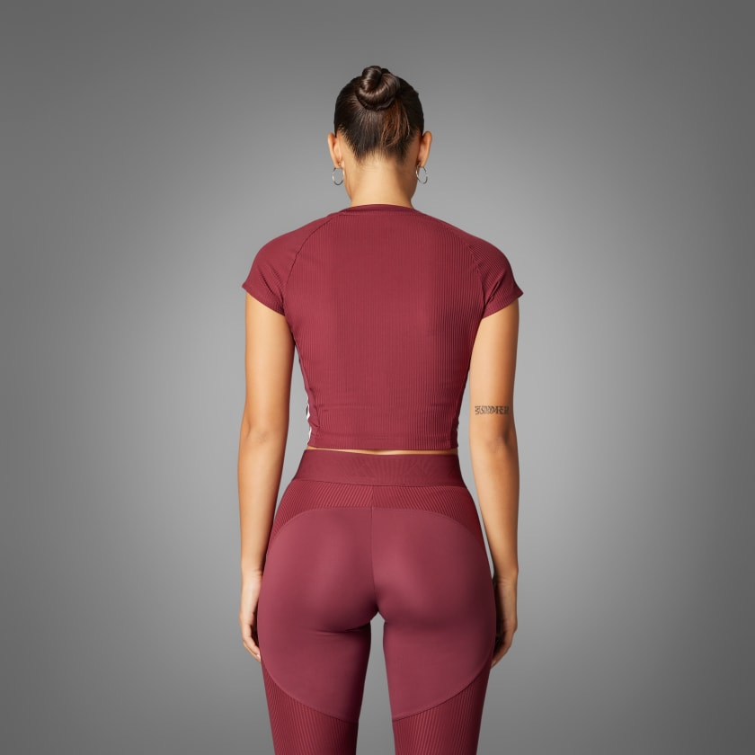 Áo T-shirt tập luyện adidas Hyperglam Nữ - JC9711