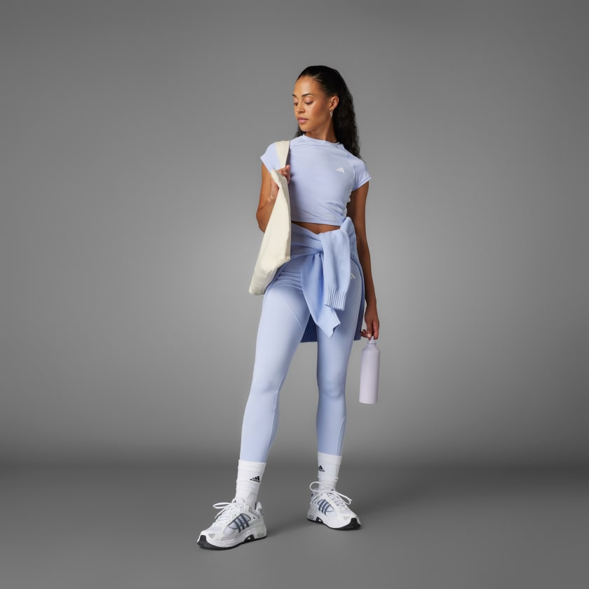 Áo T-shirt tập luyện adidas Hyperglam Nữ - JC7231