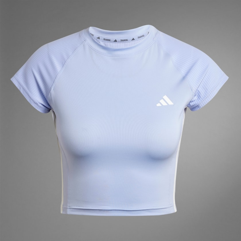 Áo T-shirt tập luyện adidas Hyperglam Nữ - JC7231